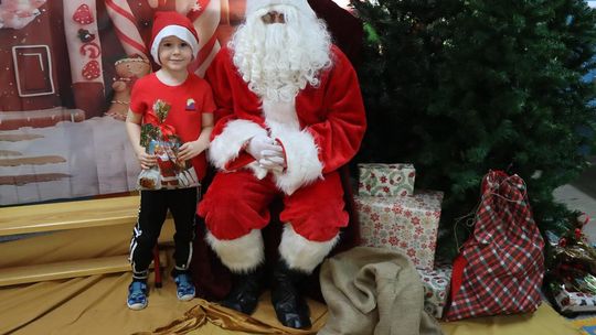 Święty Mikołaj w Przedszkolu nr 15 w Chełmie