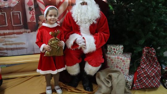 Święty Mikołaj w Przedszkolu nr 15 w Chełmie