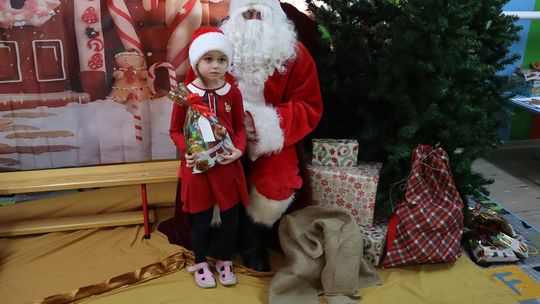 Święty Mikołaj w Przedszkolu nr 15 w Chełmie