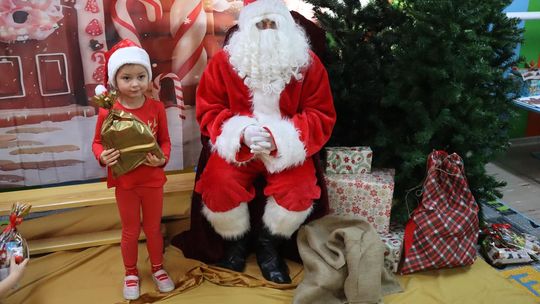 Święty Mikołaj w Przedszkolu nr 15 w Chełmie