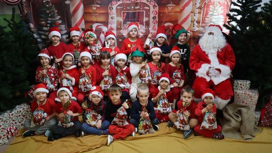 Święty Mikołaj w Przedszkolu nr 15 w Chełmie