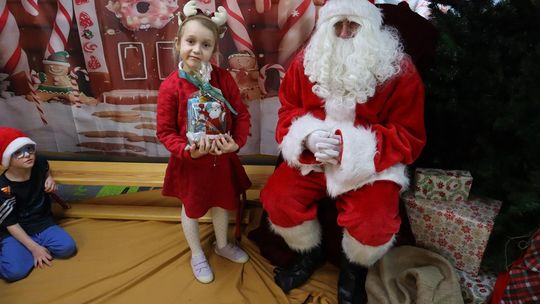 Święty Mikołaj w Przedszkolu nr 15 w Chełmie
