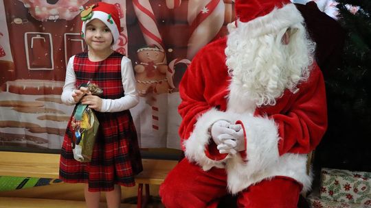 Święty Mikołaj w Przedszkolu nr 15 w Chełmie