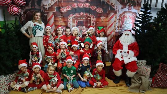 Święty Mikołaj w Przedszkolu nr 15 w Chełmie