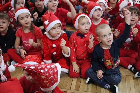 Święty Mikołaj w Przedszkolu nr 15 w Chełmie Święty Mikołaj w Przedszkolu nr 15 w Chełmie