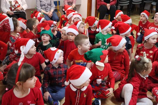 Święty Mikołaj w Przedszkolu nr 15 w Chełmie Święty Mikołaj w Przedszkolu nr 15 w Chełmie