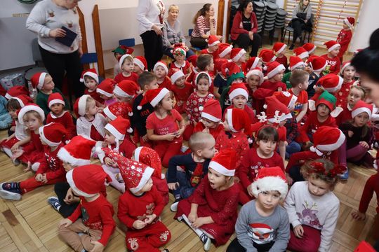 Święty Mikołaj w Przedszkolu nr 15 w Chełmie Święty Mikołaj w Przedszkolu nr 15 w Chełmie