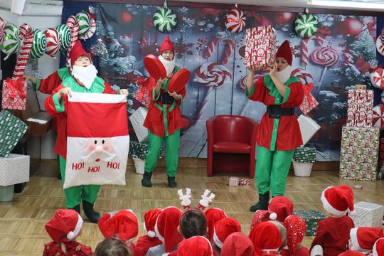 Święty Mikołaj w Przedszkolu nr 15 w Chełmie Święty Mikołaj w Przedszkolu nr 15 w Chełmie