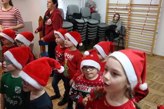 Święty Mikołaj w Przedszkolu nr 15 w Chełmie Święty Mikołaj w Przedszkolu nr 15 w Chełmie