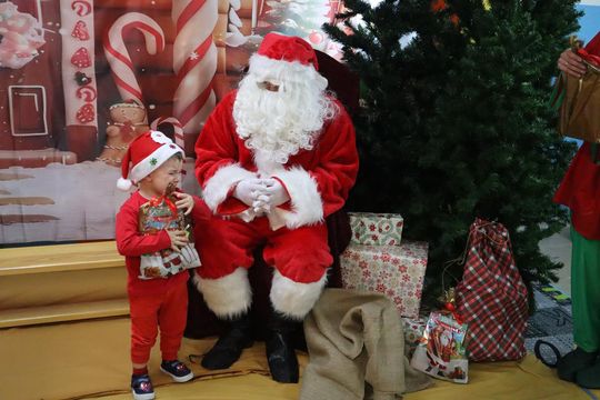 Święty Mikołaj w Przedszkolu nr 15 w Chełmie Święty Mikołaj w Przedszkolu nr 15 w Chełmie