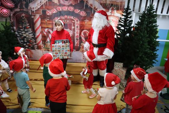 Święty Mikołaj w Przedszkolu nr 15 w Chełmie Święty Mikołaj w Przedszkolu nr 15 w Chełmie