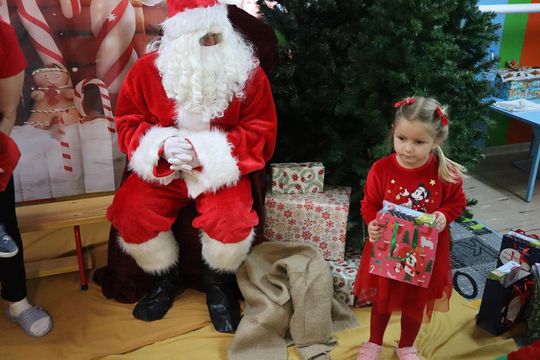 Święty Mikołaj w Przedszkolu nr 15 w Chełmie Święty Mikołaj w Przedszkolu nr 15 w Chełmie