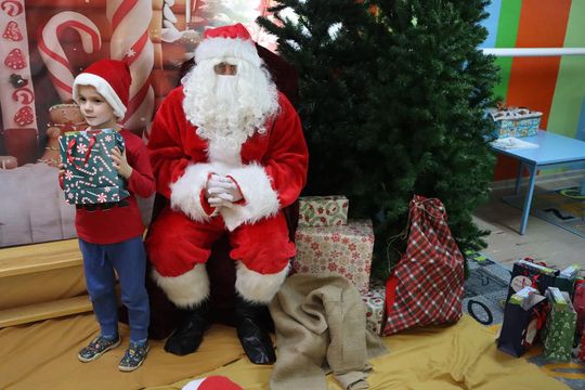 Święty Mikołaj w Przedszkolu nr 15 w Chełmie Święty Mikołaj w Przedszkolu nr 15 w Chełmie