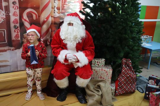 Święty Mikołaj w Przedszkolu nr 15 w Chełmie Święty Mikołaj w Przedszkolu nr 15 w Chełmie