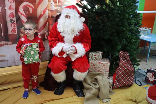 Święty Mikołaj w Przedszkolu nr 15 w Chełmie Święty Mikołaj w Przedszkolu nr 15 w Chełmie