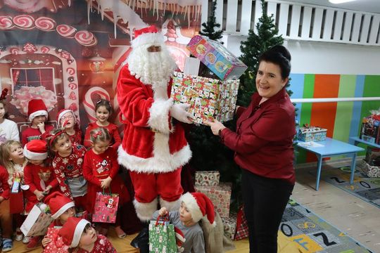 Święty Mikołaj w Przedszkolu nr 15 w Chełmie Święty Mikołaj w Przedszkolu nr 15 w Chełmie