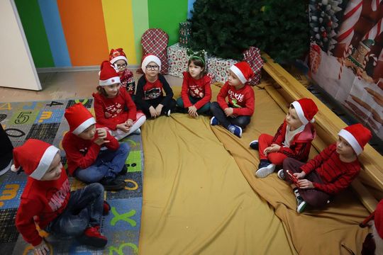 Święty Mikołaj w Przedszkolu nr 15 w Chełmie Święty Mikołaj w Przedszkolu nr 15 w Chełmie