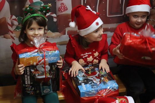 Święty Mikołaj w Przedszkolu nr 15 w Chełmie Święty Mikołaj w Przedszkolu nr 15 w Chełmie