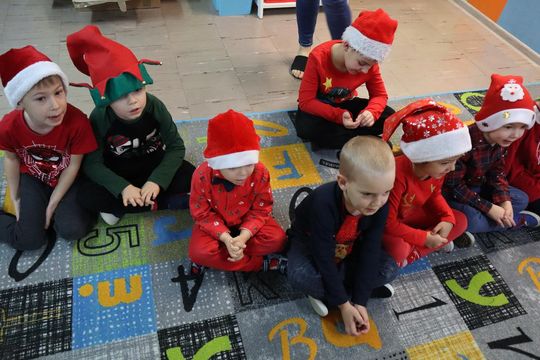 Święty Mikołaj w Przedszkolu nr 15 w Chełmie Święty Mikołaj w Przedszkolu nr 15 w Chełmie