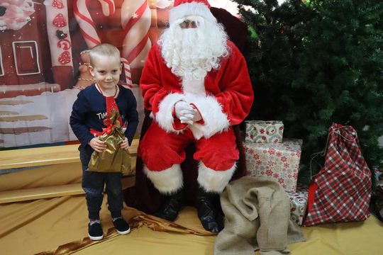 Święty Mikołaj w Przedszkolu nr 15 w Chełmie Święty Mikołaj w Przedszkolu nr 15 w Chełmie