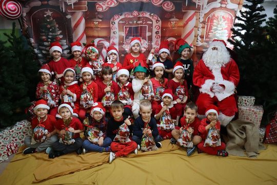 Święty Mikołaj w Przedszkolu nr 15 w Chełmie Święty Mikołaj w Przedszkolu nr 15 w Chełmie