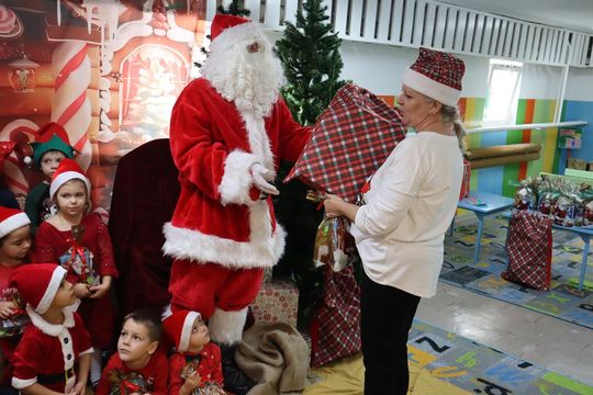 Święty Mikołaj w Przedszkolu nr 15 w Chełmie Święty Mikołaj w Przedszkolu nr 15 w Chełmie