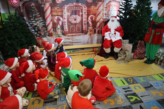 Święty Mikołaj w Przedszkolu nr 15 w Chełmie Święty Mikołaj w Przedszkolu nr 15 w Chełmie