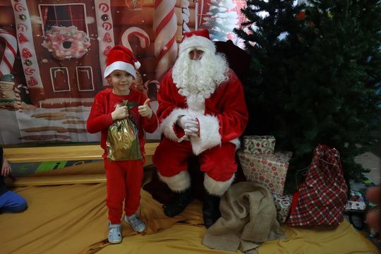 Święty Mikołaj w Przedszkolu nr 15 w Chełmie Święty Mikołaj w Przedszkolu nr 15 w Chełmie