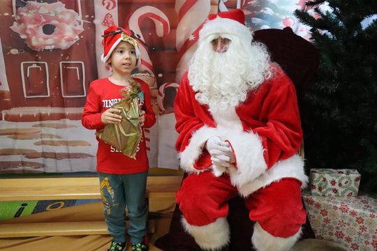 Święty Mikołaj w Przedszkolu nr 15 w Chełmie Święty Mikołaj w Przedszkolu nr 15 w Chełmie