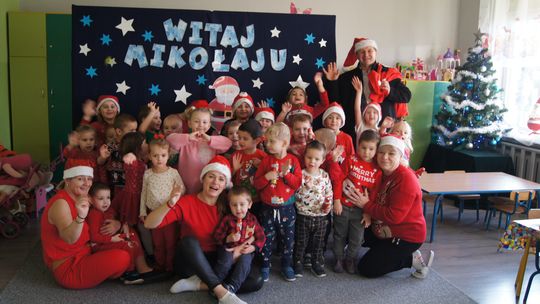 Gm. Kamień. Mikołaj dał prezenty nie tylko przedszkolakom [GALERIA ZDJĘĆ]