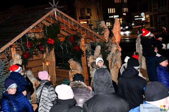 Krasnystaw. Iluminacje, prezenty, świąteczna atmosfera [GALERIA ZDJĘĆ]