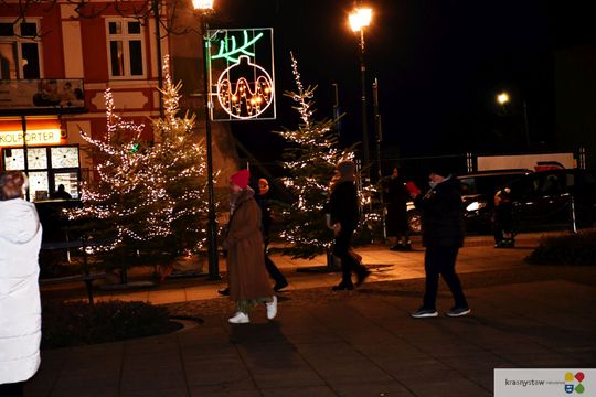 Krasnystaw. Iluminacje, prezenty, świąteczna atmosfera [GALERIA ZDJĘĆ]