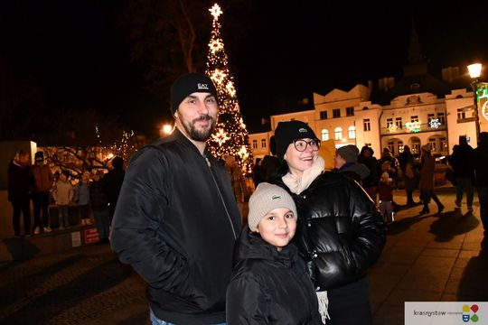 Krasnystaw. Iluminacje, prezenty, świąteczna atmosfera [GALERIA ZDJĘĆ]