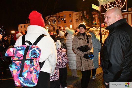Krasnystaw. Iluminacje, prezenty, świąteczna atmosfera [GALERIA ZDJĘĆ]