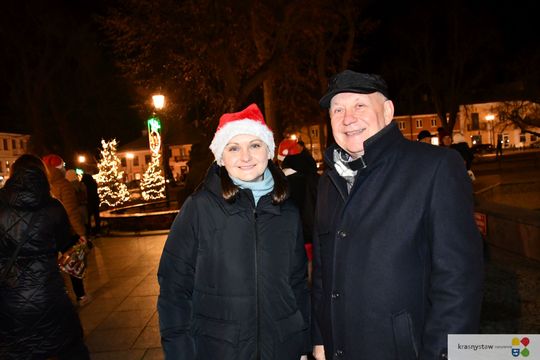 Krasnystaw. Iluminacje, prezenty, świąteczna atmosfera [GALERIA ZDJĘĆ]