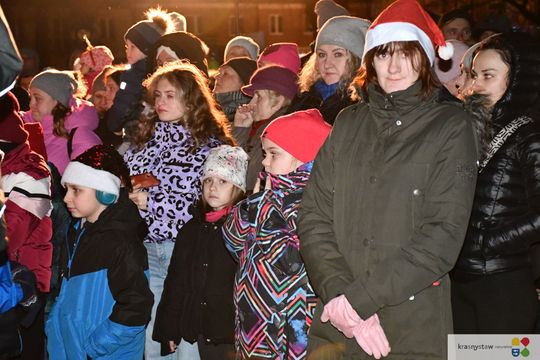 Krasnystaw. Iluminacje, prezenty, świąteczna atmosfera [GALERIA ZDJĘĆ]