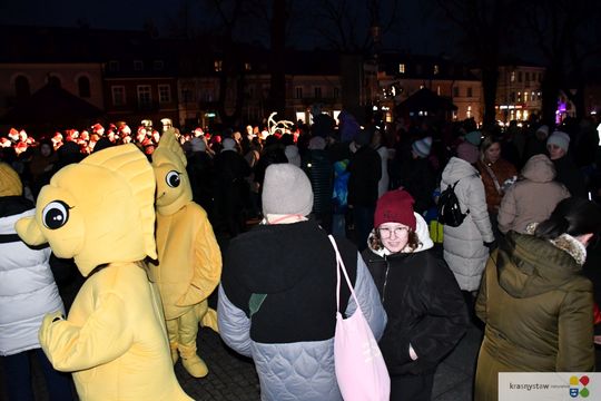 Krasnystaw. Iluminacje, prezenty, świąteczna atmosfera [GALERIA ZDJĘĆ]