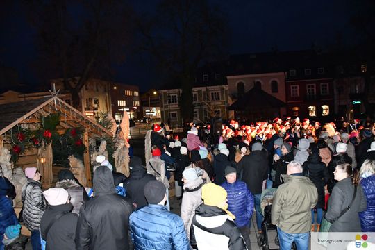 Krasnystaw. Iluminacje, prezenty, świąteczna atmosfera [GALERIA ZDJĘĆ]