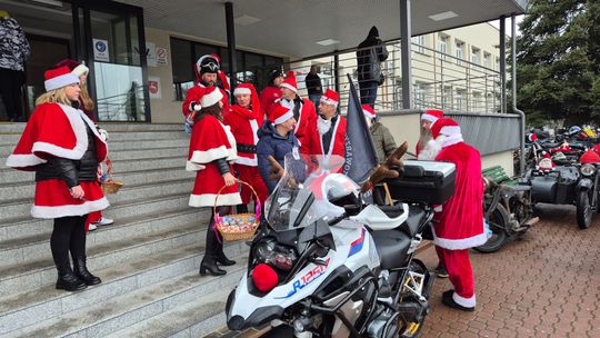 Chełm. MotoMikołaje przyjechały z workami prezentów [GALERIA ZDJĘĆ]