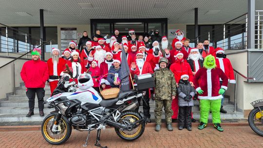 Chełm. MotoMikołaje przyjechały z workami prezentów [GALERIA ZDJĘĆ]