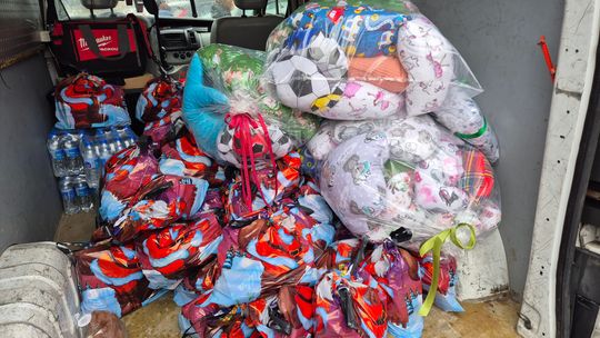 Chełm. MotoMikołaje przyjechały z workami prezentów [GALERIA ZDJĘĆ]