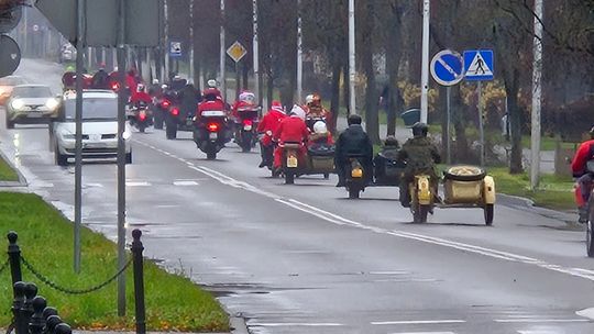 Chełm. MotoMikołaje przyjechały z workami prezentów [GALERIA ZDJĘĆ]