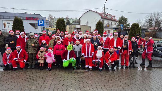 Chełm. MotoMikołaje przyjechały z workami prezentów [GALERIA ZDJĘĆ]