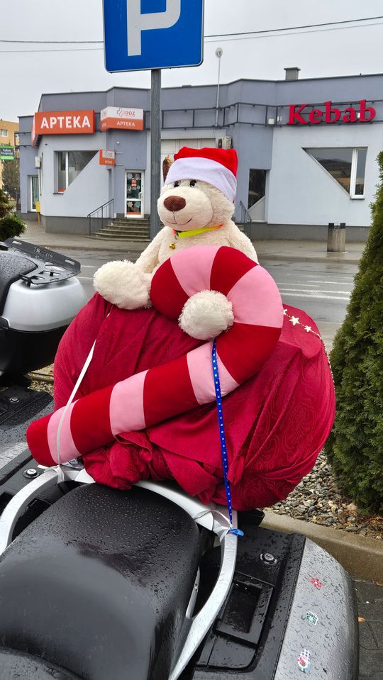 Chełm. MotoMikołaje przyjechały z workami prezentów [GALERIA ZDJĘĆ]