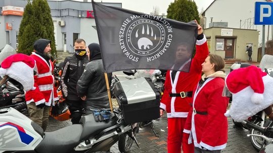 Chełm. MotoMikołaje przyjechały z workami prezentów [GALERIA ZDJĘĆ]