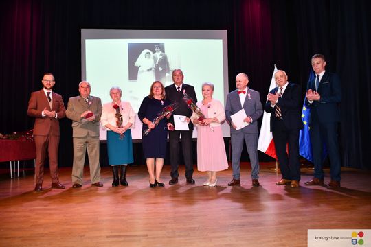 Krasnystaw. Złote Gody 2024. 50 lat razem!  [GALERIA ZDJĘĆ}