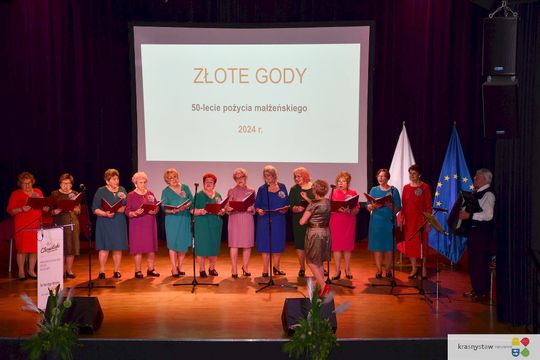 Krasnystaw. Złote Gody 2024. 50 lat razem!  [GALERIA ZDJĘĆ}