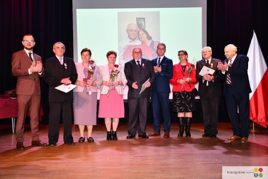 Krasnystaw. Złote Gody 2024. 50 lat razem!  [GALERIA ZDJĘĆ}