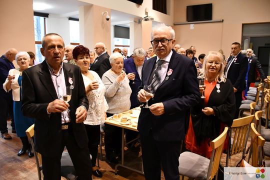 Krasnystaw. Złote Gody 2024. 50 lat razem!  [GALERIA ZDJĘĆ}
