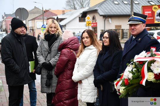 Odsłonięcie tablicy pamięci pomordowanych Żydów z Krasnegostawu [GALERIA ZDJĘĆ]